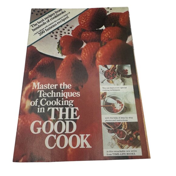 Master The Techniques Of Cooking In The Good Cook Book Time Life Brochure - Picture 1 of 4